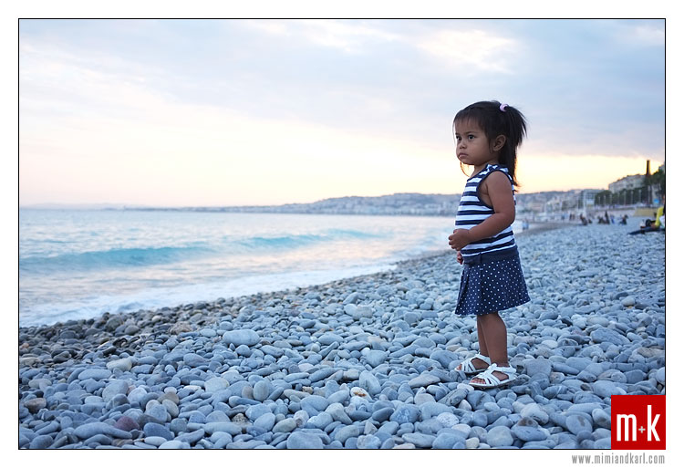 Katy at Nice, France